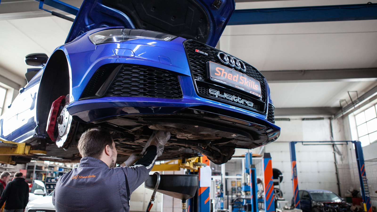 Замена масла Audi RS6 Avant