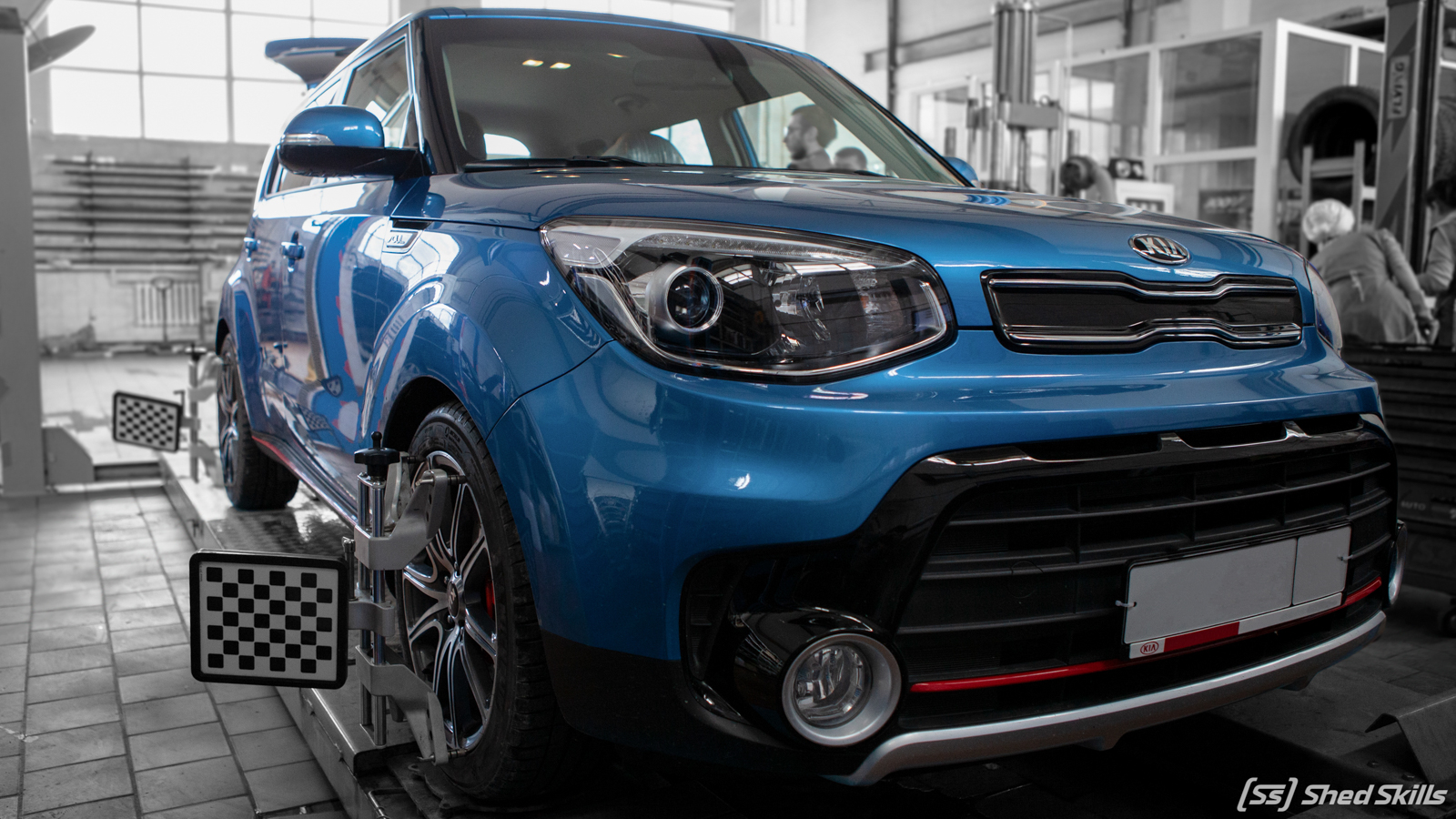 KIA Soul GT развал-схождение